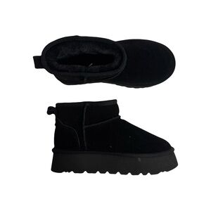 Black Suede Ankle Boots